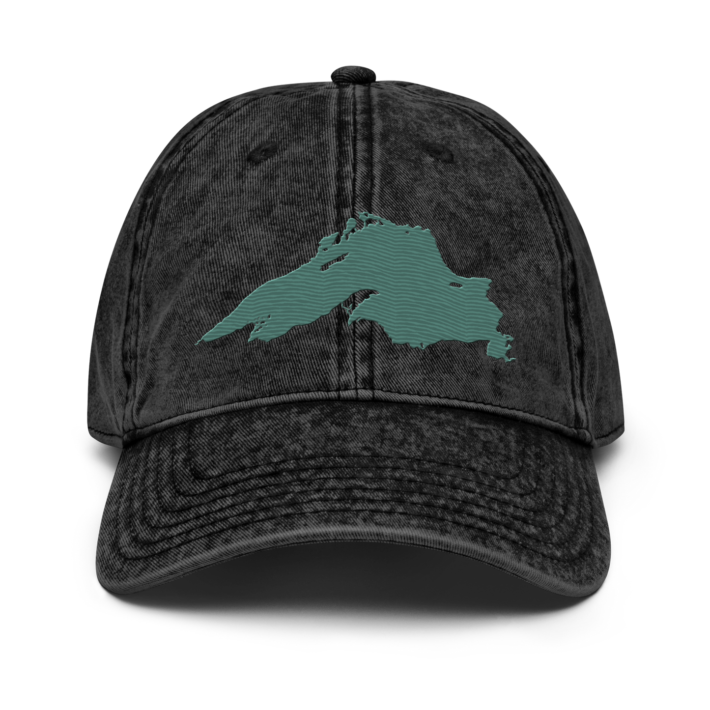 Lake Superior Vintage Baseball Cap | Copper Green