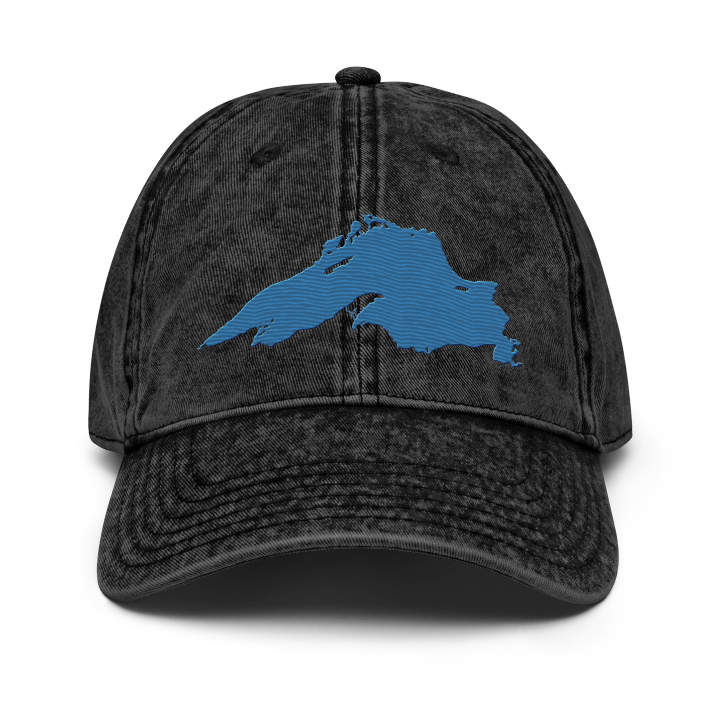 Lake Superior Vintage Baseball Cap | Superior Blue