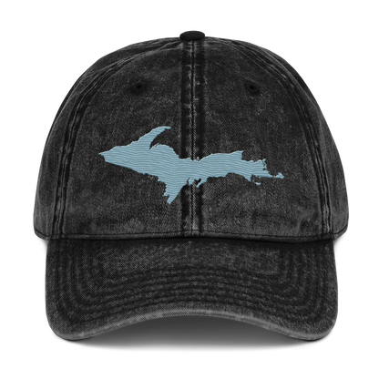 Upper Peninsula Vintage Baseball Cap | Opal Blue