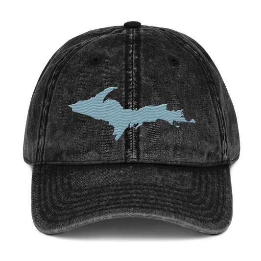 Upper Peninsula Vintage Baseball Cap | Opal Blue