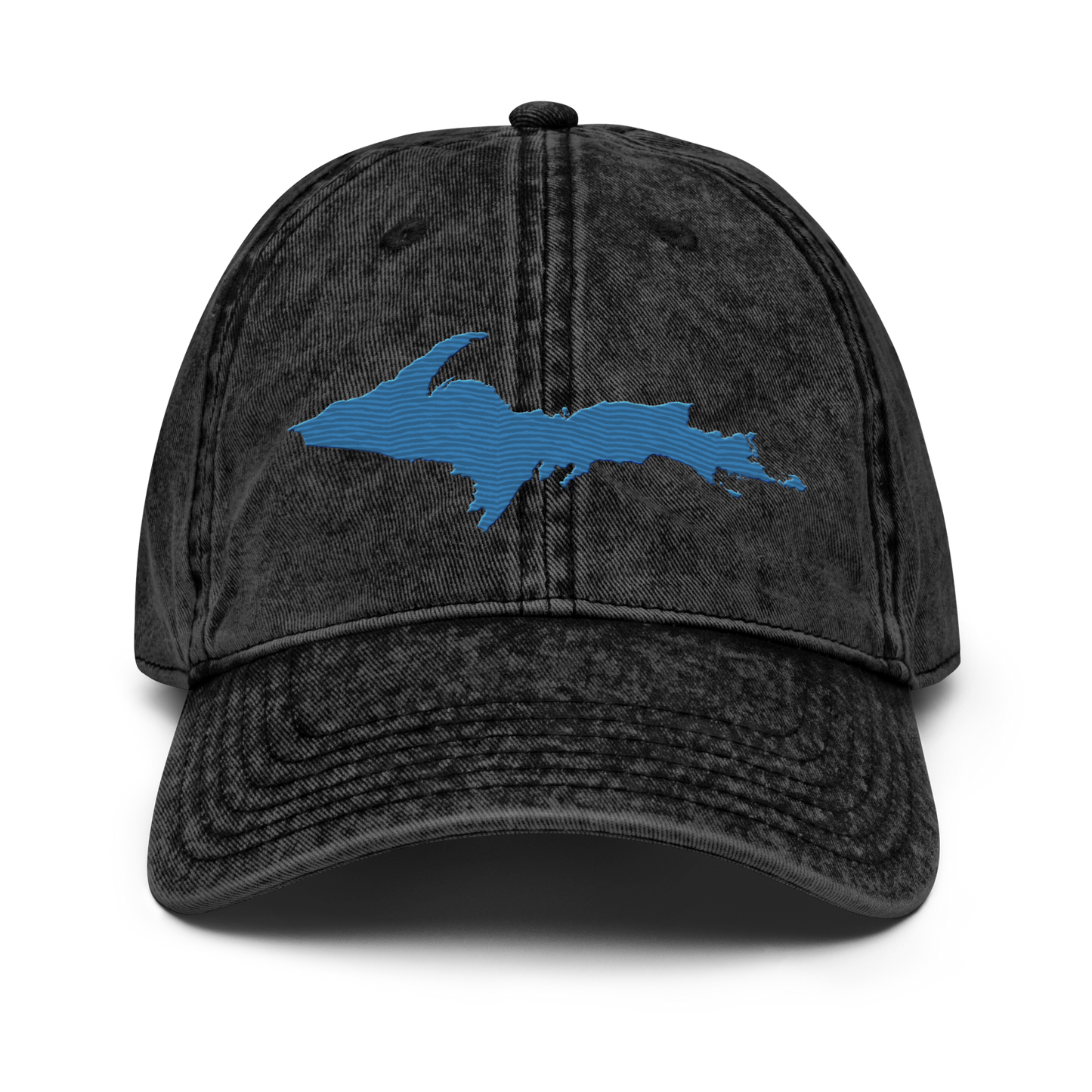 Upper Peninsula Vintage Baseball Cap | Superior Blue