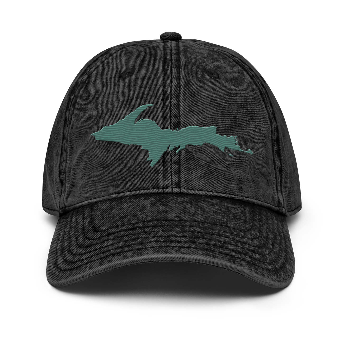 Upper Peninsula Vintage Baseball Cap | Copper Green