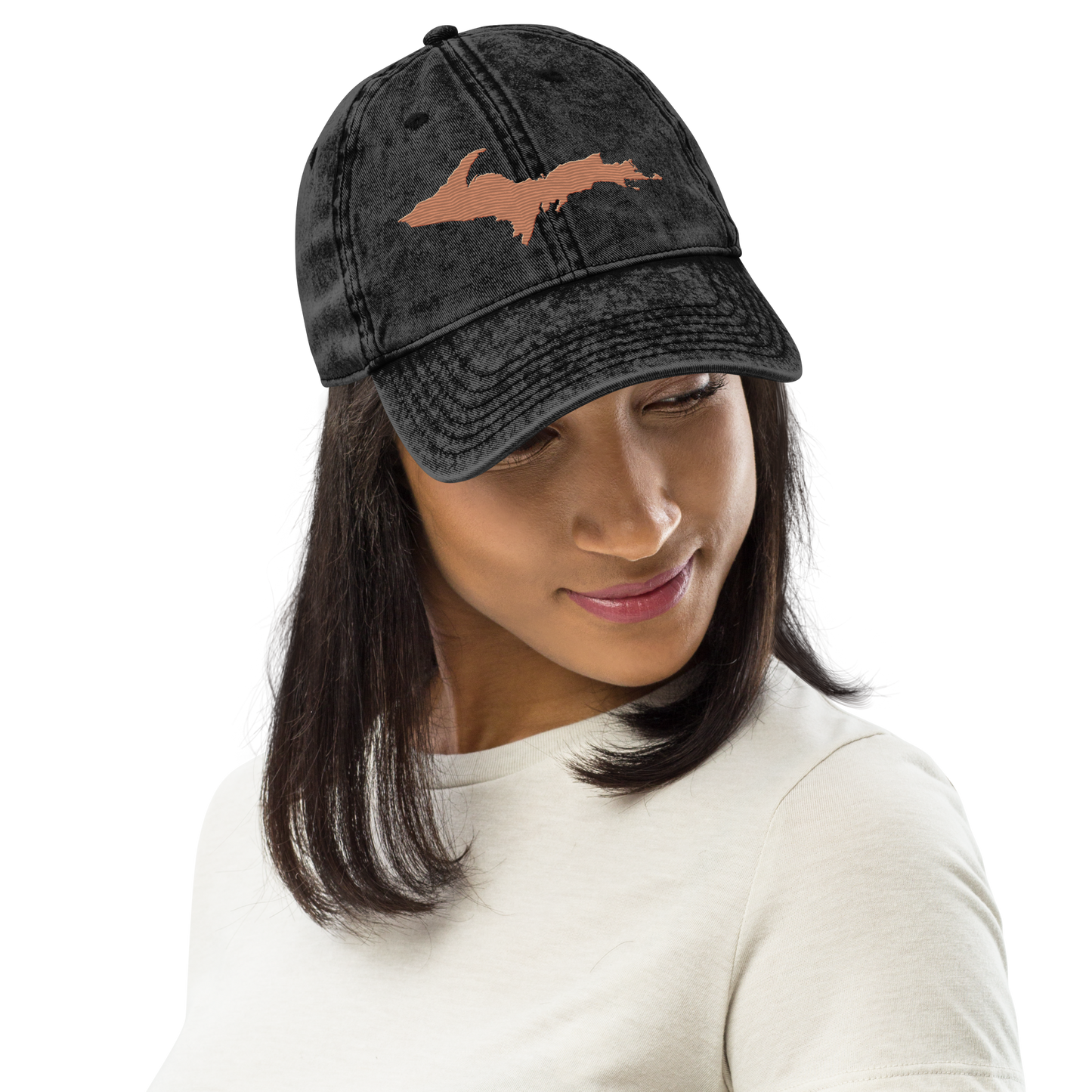 Upper Peninsula Vintage Baseball Cap | Copper