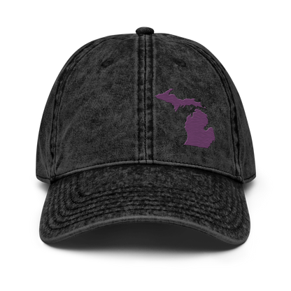 Michigan Vintage Baseball Caps | Plum Outline