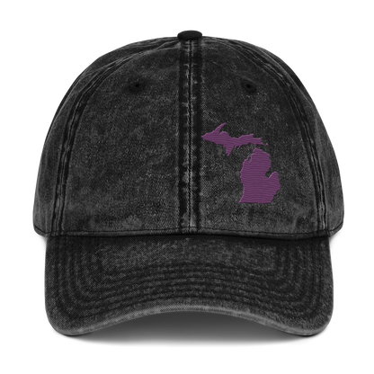 Michigan Vintage Baseball Caps | Plum Outline