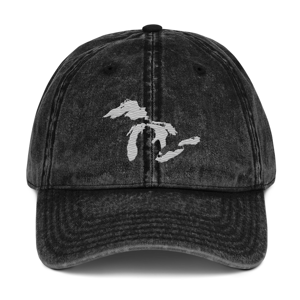 Great Lakes Vintage Baseball Cap | Platinum