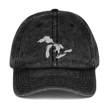 Great Lakes Vintage Baseball Cap | Platinum