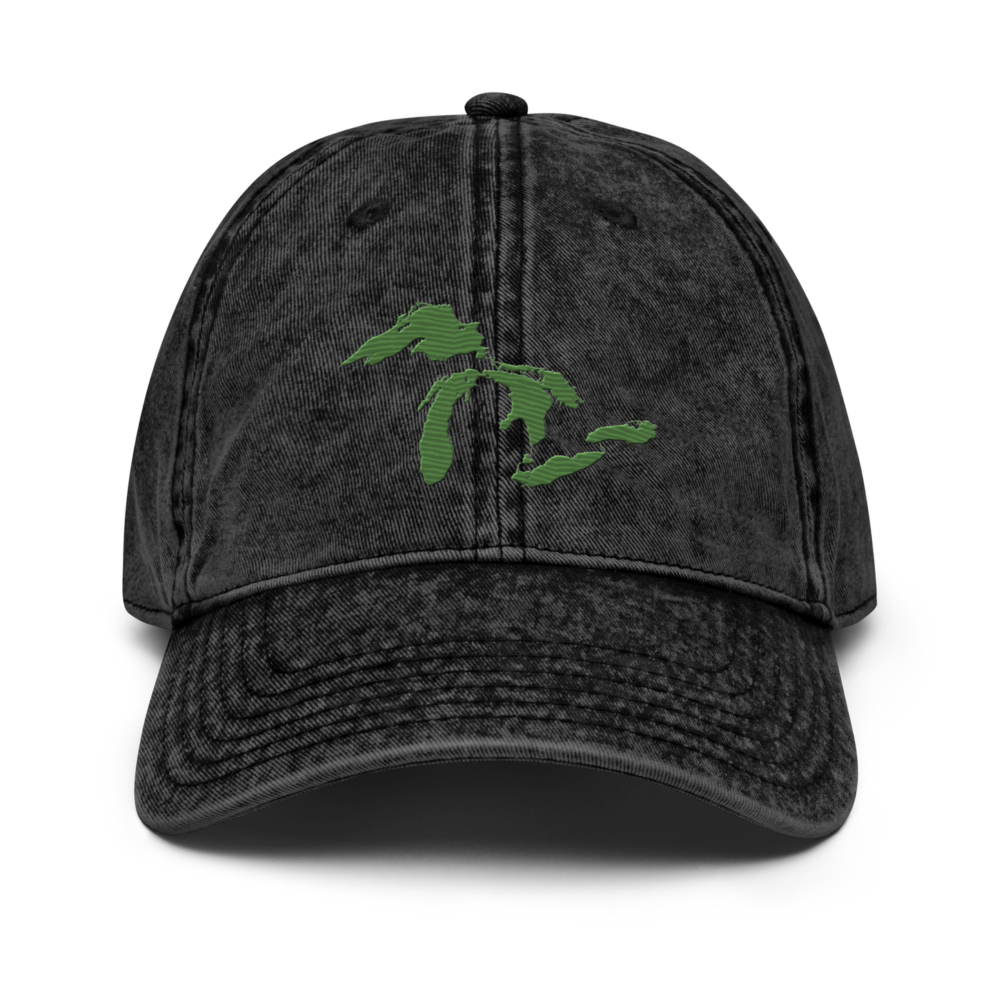 Great Lakes Vintage Baseball Cap | Pine Green