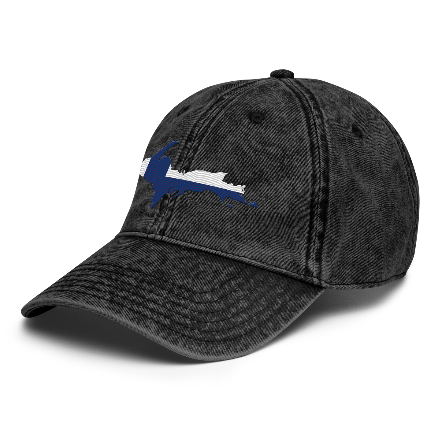 Michigan Upper Peninsula Vintage Baseball Cap (Finnish Edition)