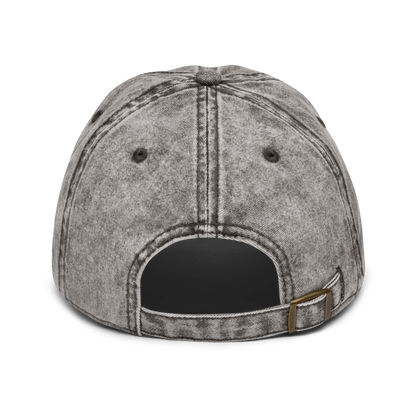 Michigan Vintage Baseball Caps | Iron Ore Grey Outline