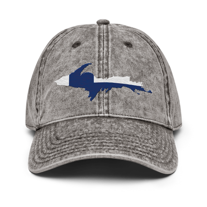 Michigan Upper Peninsula Vintage Baseball Cap (Finnish Edition)