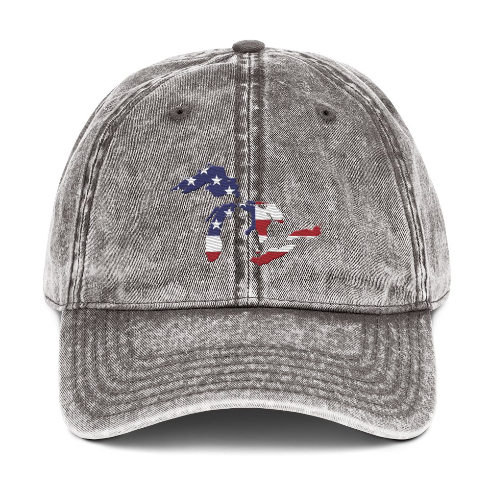 Great Lakes Vintage Baseball Cap (Patriotic Edition)