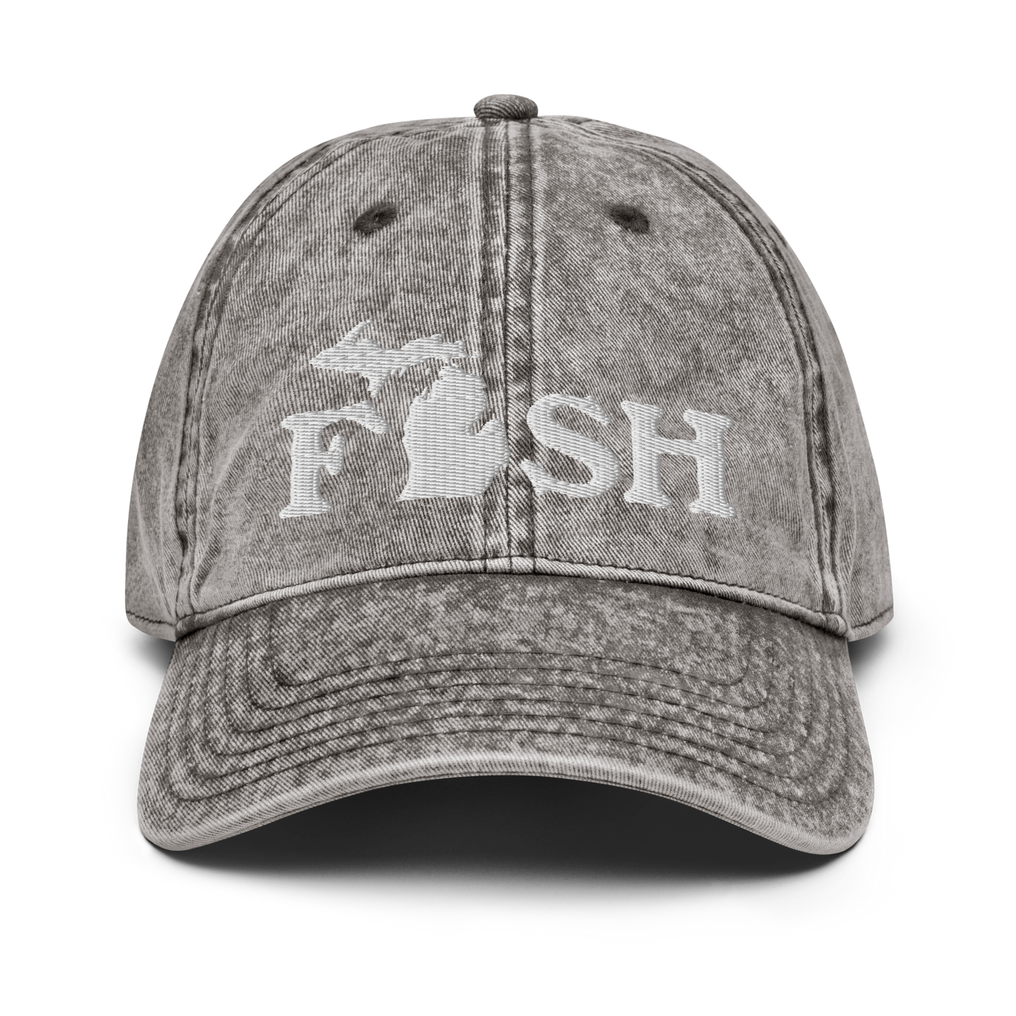 Michigan 'Fish' Vintage Baseball Cap