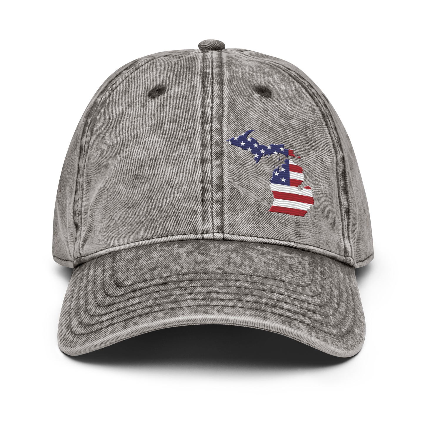 Michigan Vintage Baseball Cap (Patriot Edition)