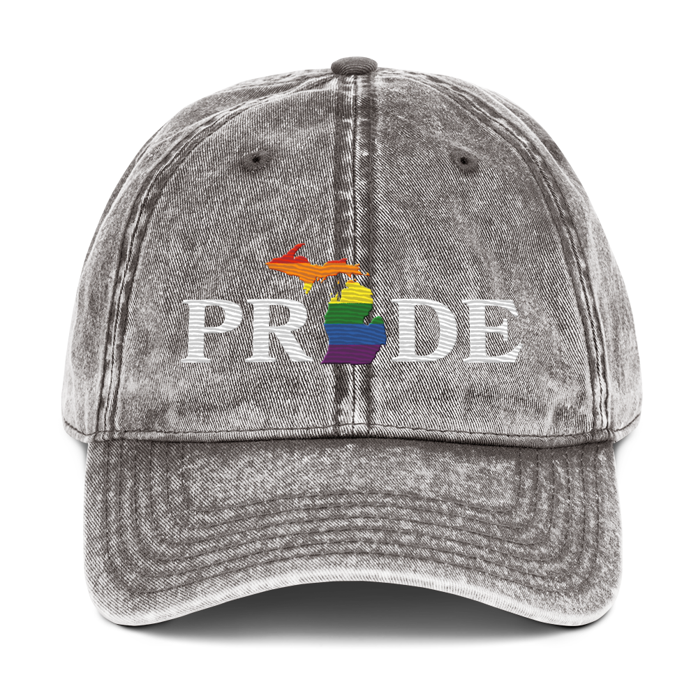 Michigan 'Pride' Vintage Baseball Cap