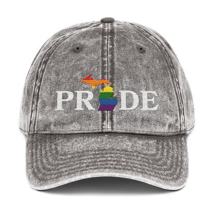 Michigan 'Pride' Vintage Baseball Cap