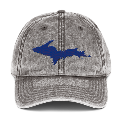 Upper Peninsula Vintage Baseball Cap | Bourbon Blue