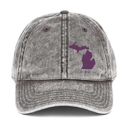 Michigan Vintage Baseball Caps | Plum Outline