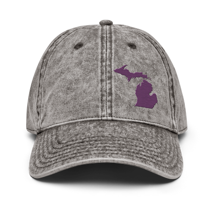 Michigan Vintage Baseball Caps | Plum Outline