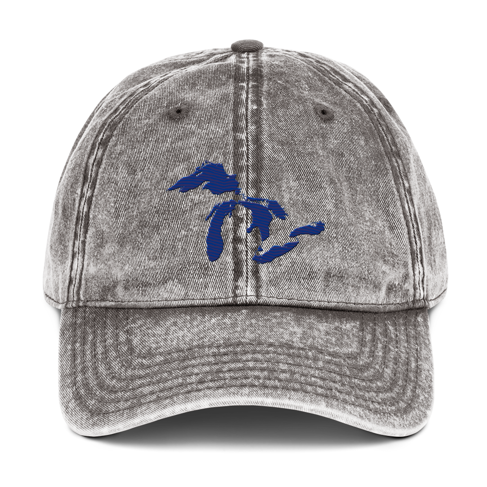 Great Lakes Vintage Baseball Cap | Bourbon Blue