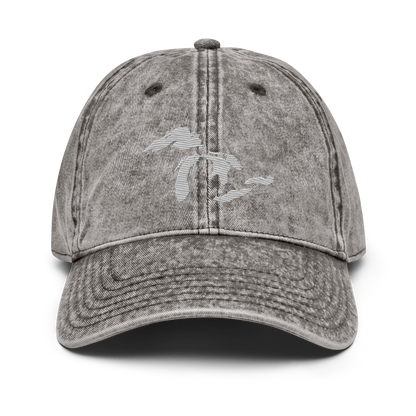 Great Lakes Vintage Baseball Cap | Platinum