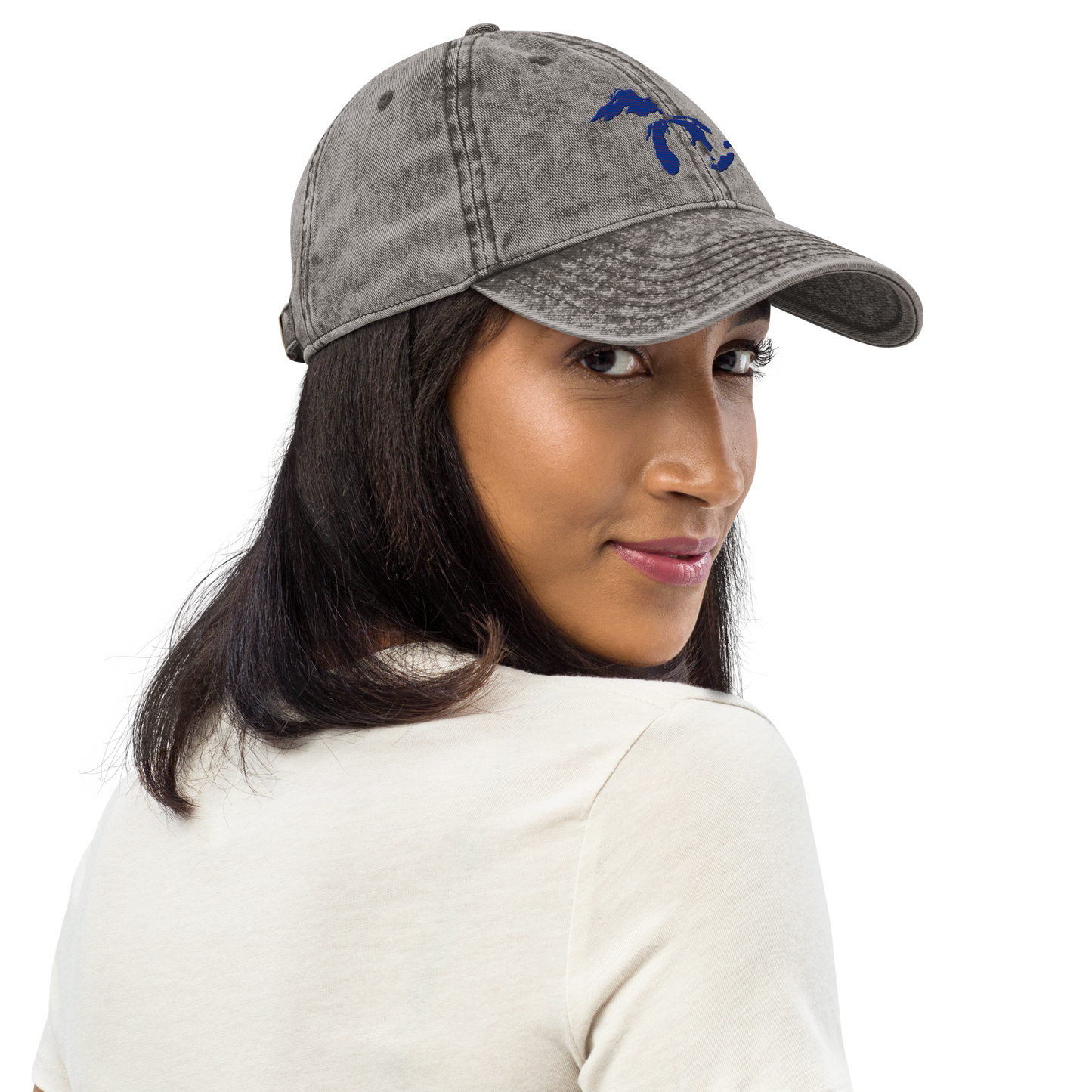 Great Lakes Vintage Baseball Cap | Bourbon Blue