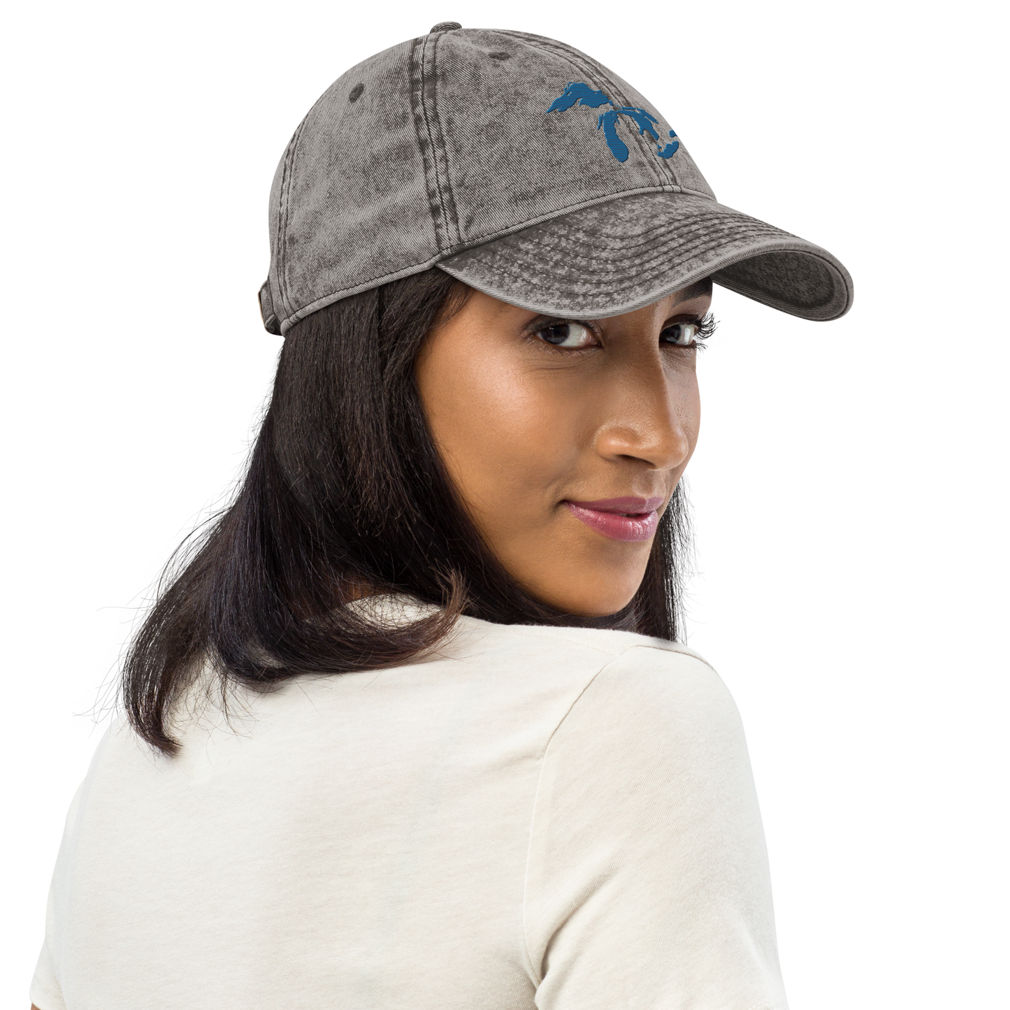 Great Lakes Vintage Baseball Cap | Blueberry