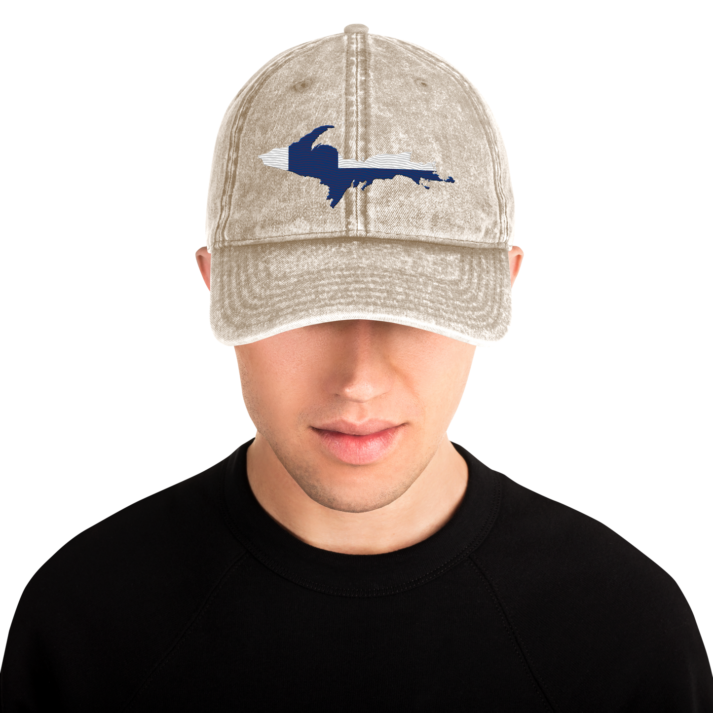 Michigan Upper Peninsula Vintage Baseball Cap (Finnish Edition)