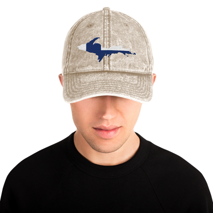 Michigan Upper Peninsula Vintage Baseball Cap (Finnish Edition)