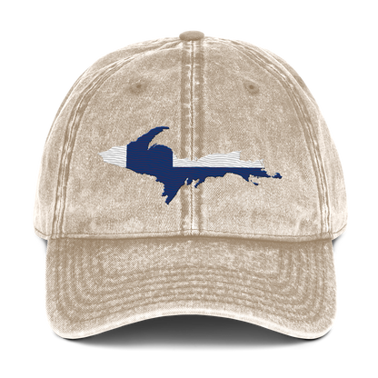 Michigan Upper Peninsula Vintage Baseball Cap (Finnish Edition)