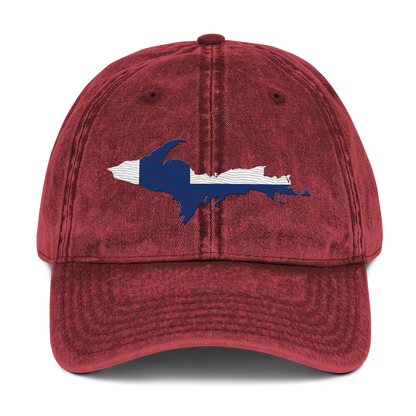 Michigan Upper Peninsula Vintage Baseball Cap (Finnish Edition)