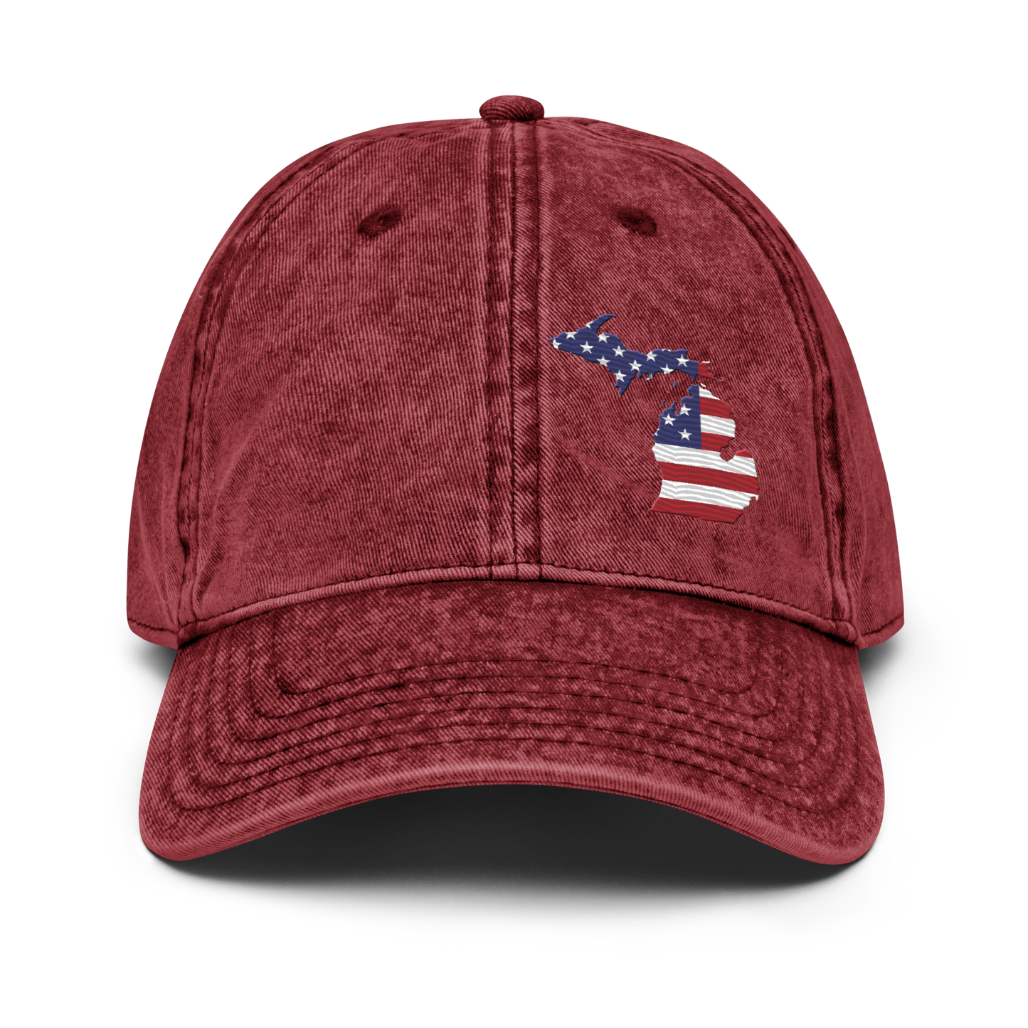 Michigan Vintage Baseball Cap (Patriot Edition)