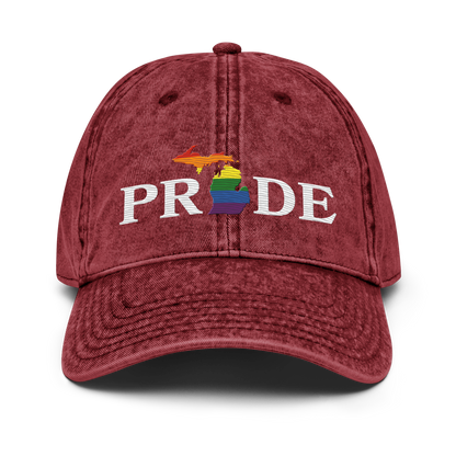 Michigan 'Pride' Vintage Baseball Cap