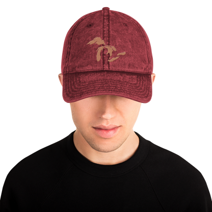 Great Lakes Vintage Baseball Cap (Copper)