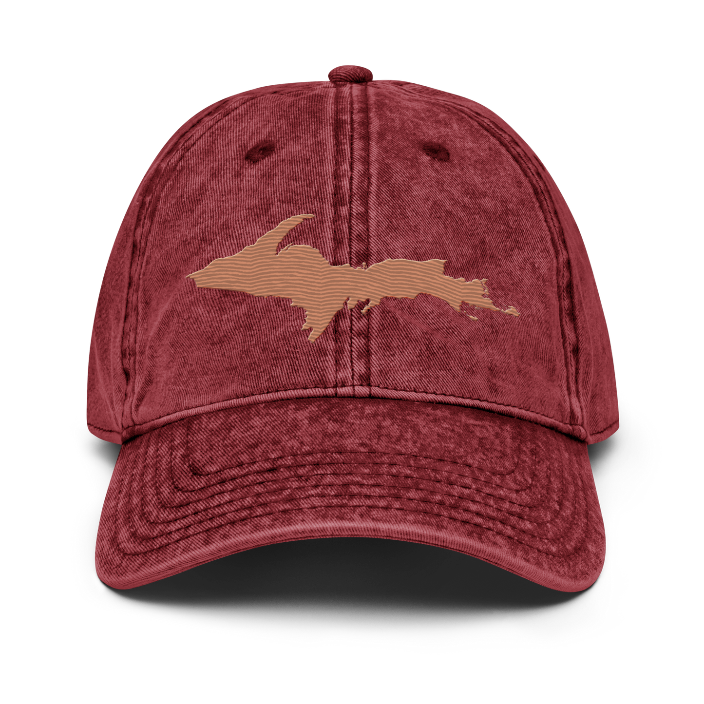 Upper Peninsula Vintage Baseball Cap | Copper