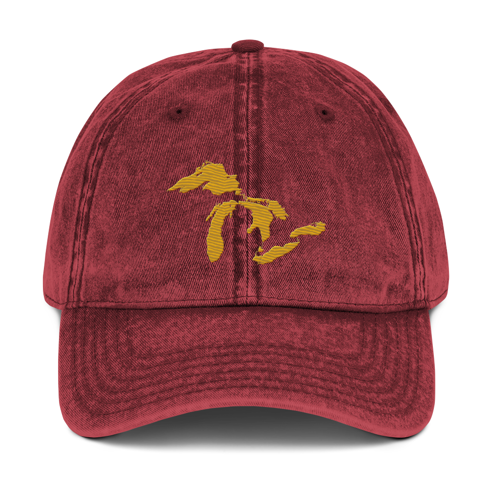 Great Lakes Vintage Baseball Cap | Gold