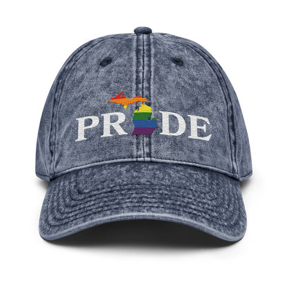 Michigan 'Pride' Vintage Baseball Cap