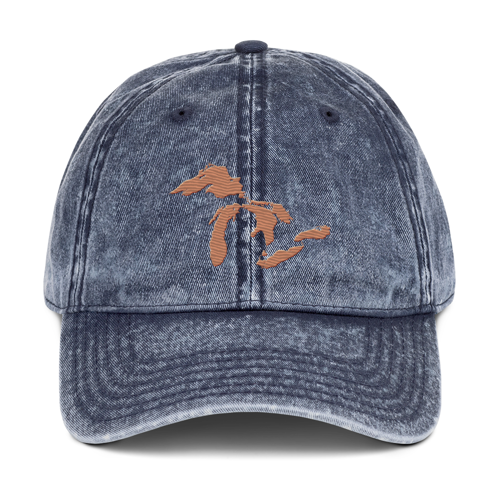 Great Lakes Vintage Baseball Cap (Copper)