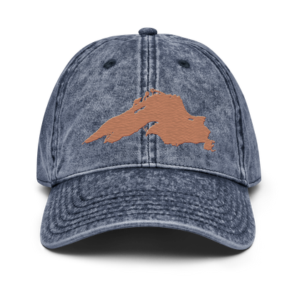 Lake Superior Vintage Baseball Cap | Copper