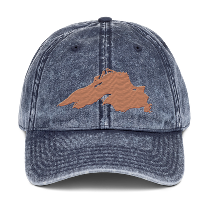 Lake Superior Vintage Baseball Cap | Copper