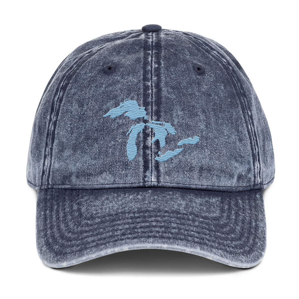 Great Lakes Vintage Baseball Cap | Romulus Blue