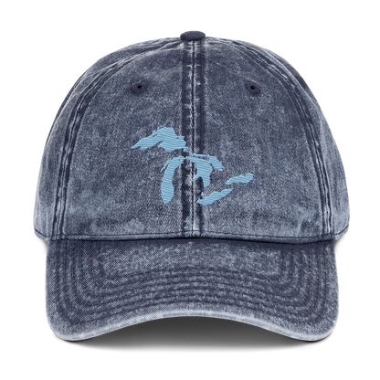 Great Lakes Vintage Baseball Cap | Romulus Blue