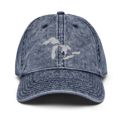 Great Lakes Vintage Baseball Cap | Platinum