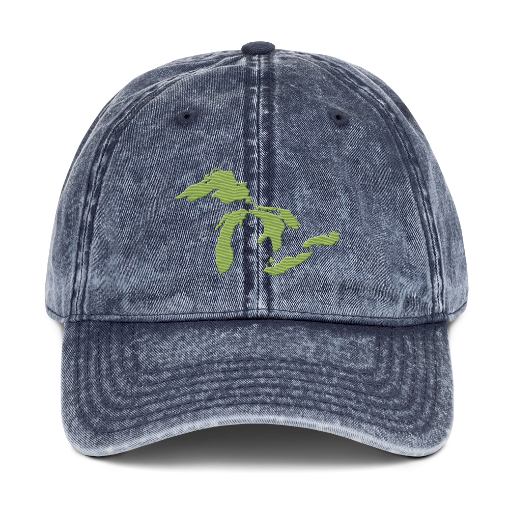 Great Lakes Vintage Baseball Cap | Gooseberry Green