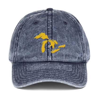 Great Lakes Vintage Baseball Cap | Maize