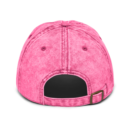 Great Lakes Vintage Baseball Cap (Apple Blossom Pink)