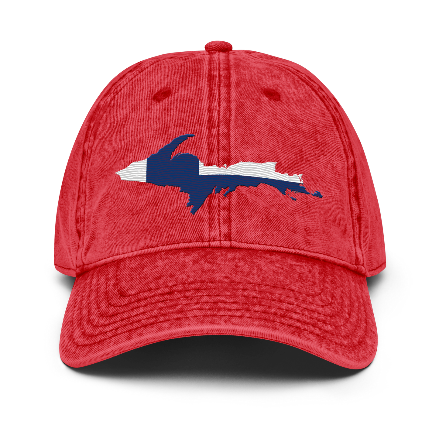 Michigan Upper Peninsula Vintage Baseball Cap (Finnish Edition)