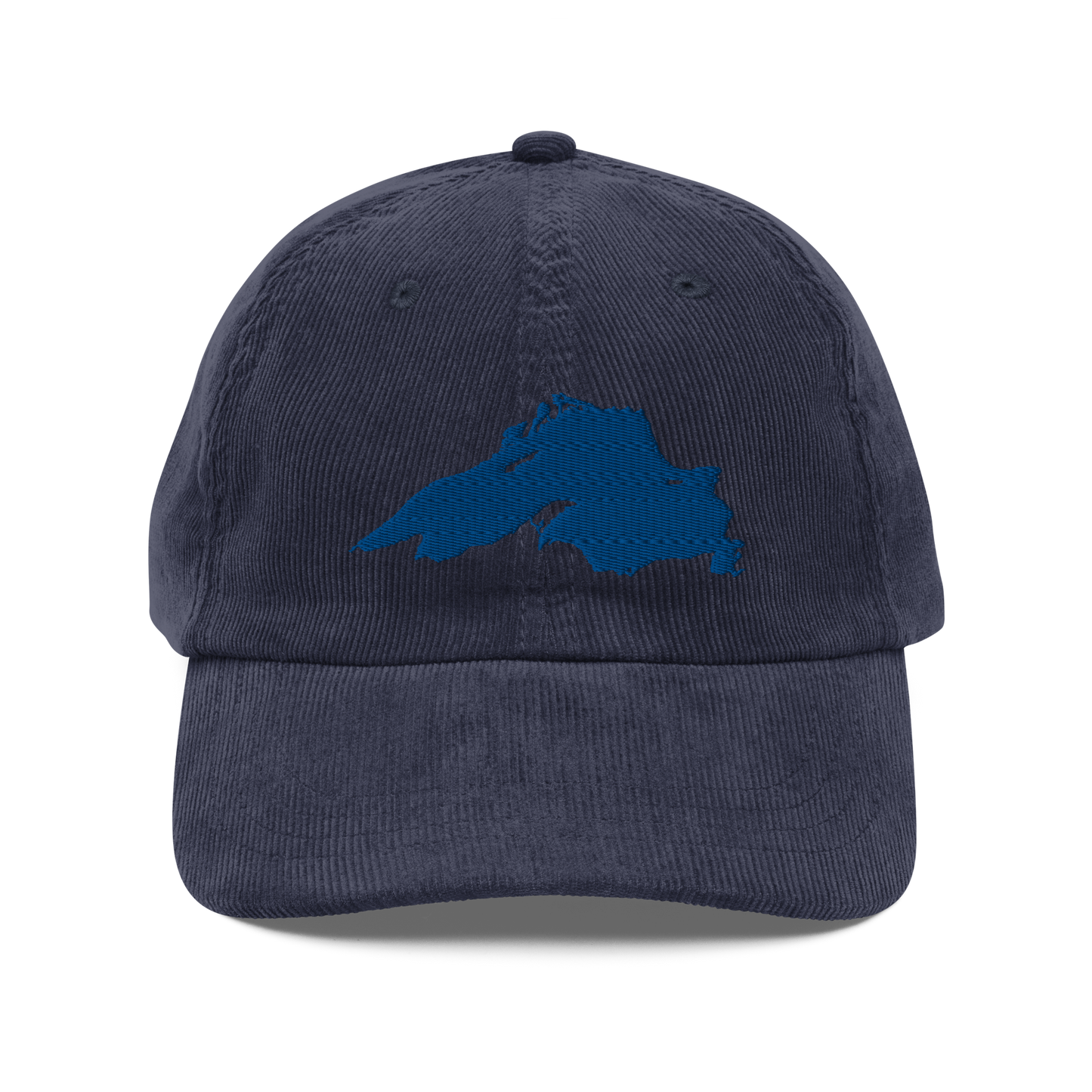 Lake Superior Corduroy Cap | Blue