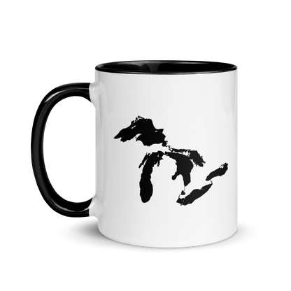 Great Lakes Mug | Color Accent - Black