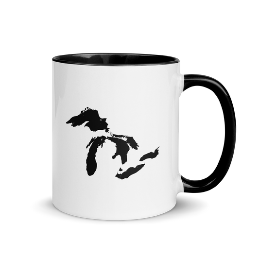 Great Lakes Mug | Color Accent - Black